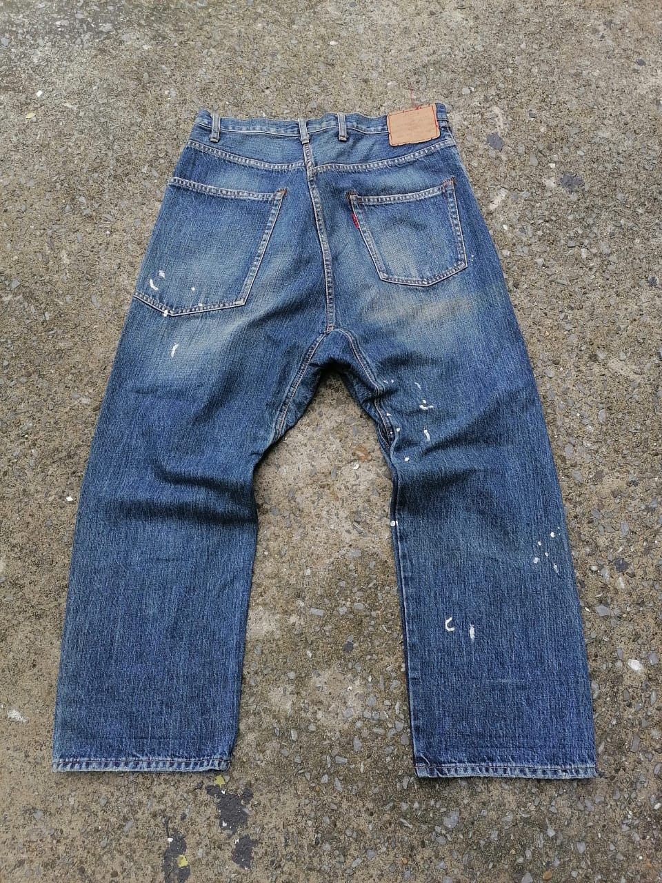 Other RNA Splash Painted Fly Button Denim Jeans Size US 33 - 4 Thumbnail