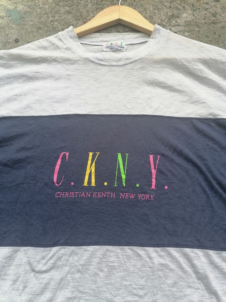 Designer Christian Kenth New York Tee Size US L / EU 52-54 / 3 - 3 Thumbnail