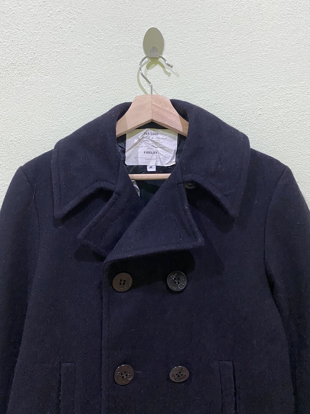 Fidelity 🔥FIDELITY MILITARY PEA COAT Size US M / EU 48-50 / 2 - 3 Thumbnail