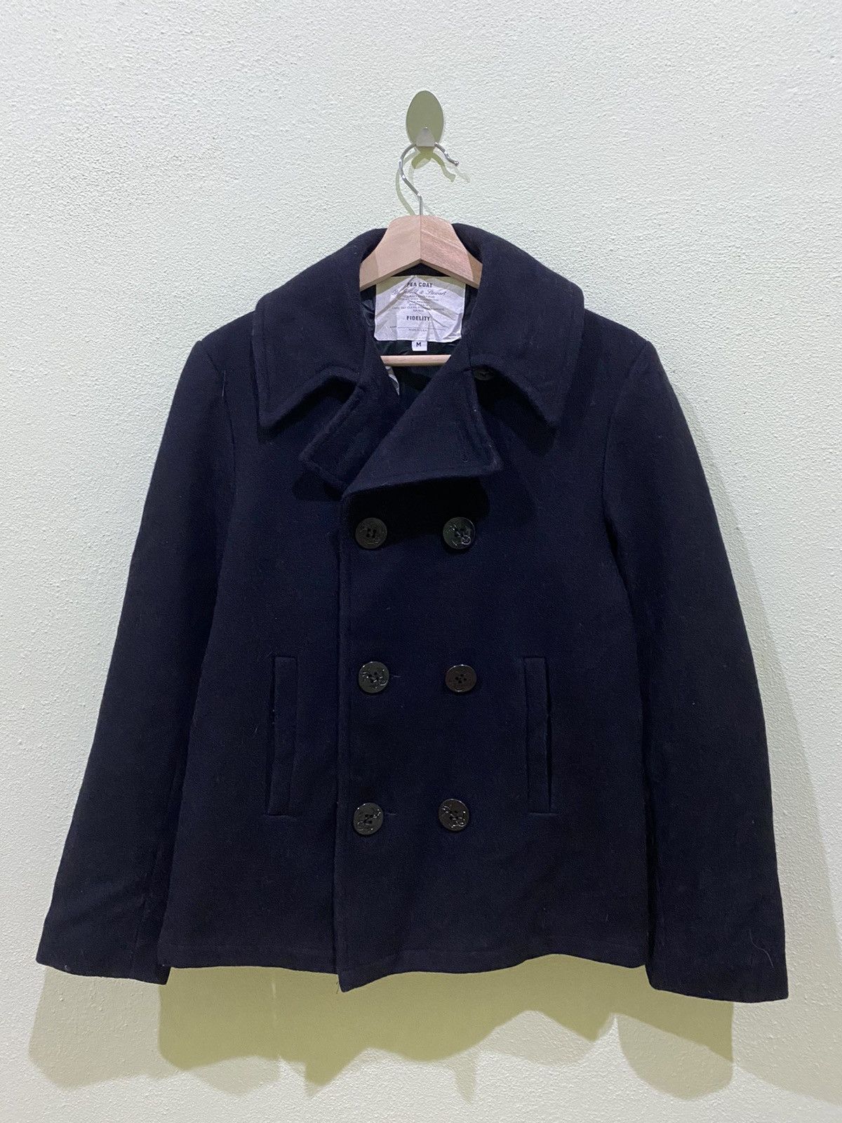 Fidelity 🔥FIDELITY MILITARY PEA COAT Size US M / EU 48-50 / 2 - 2 Thumbnail