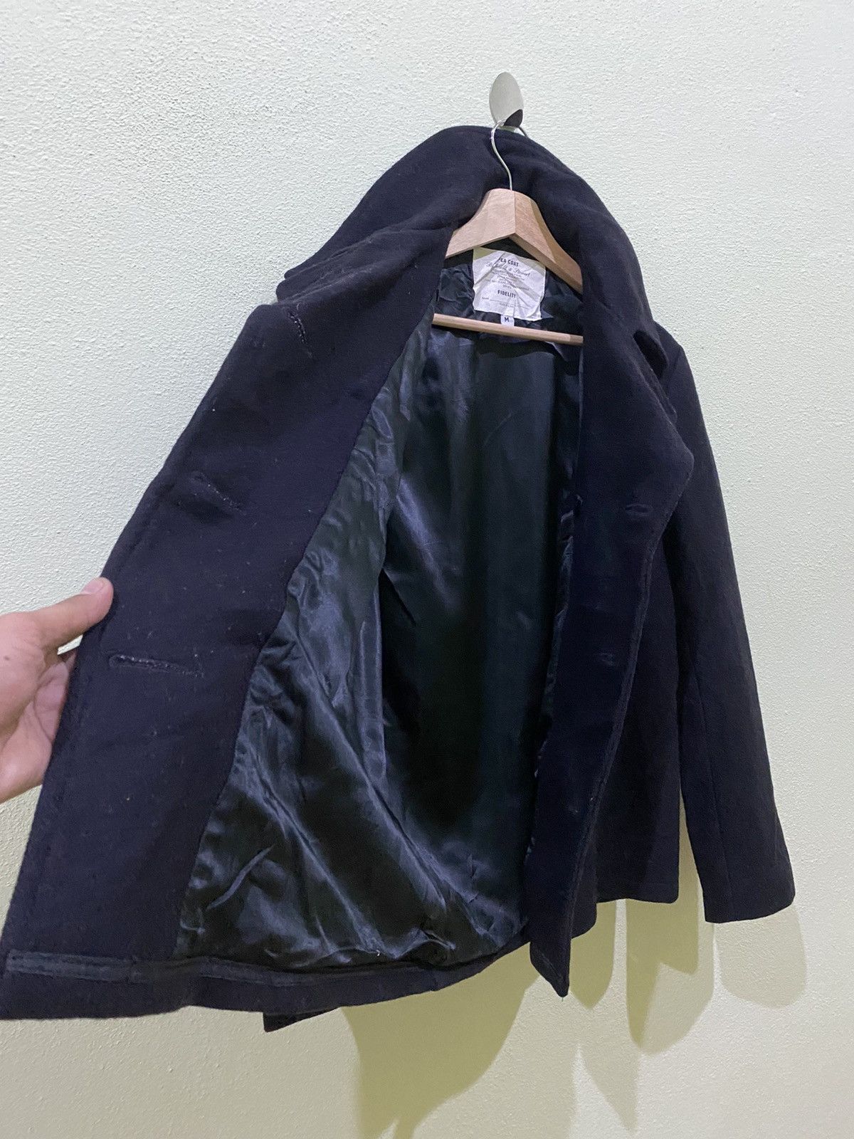 Fidelity 🔥FIDELITY MILITARY PEA COAT Size US M / EU 48-50 / 2 - 12 Thumbnail
