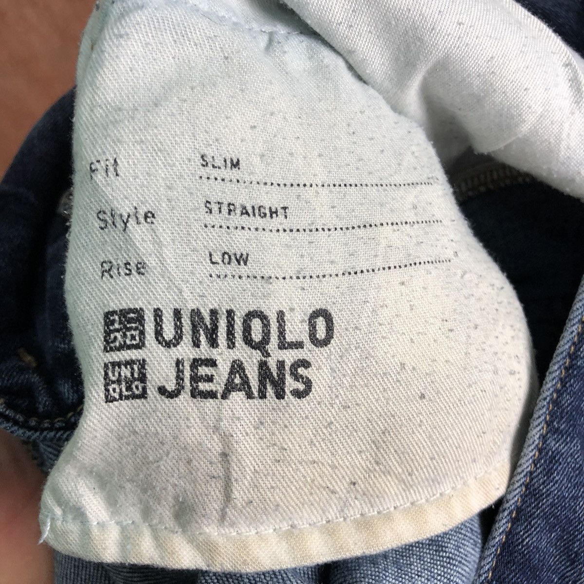 Uniqlo DLL Uniqlo Dark Blue distressed Denim Pants #c245 Size US 30 / EU 46 - 12 Thumbnail