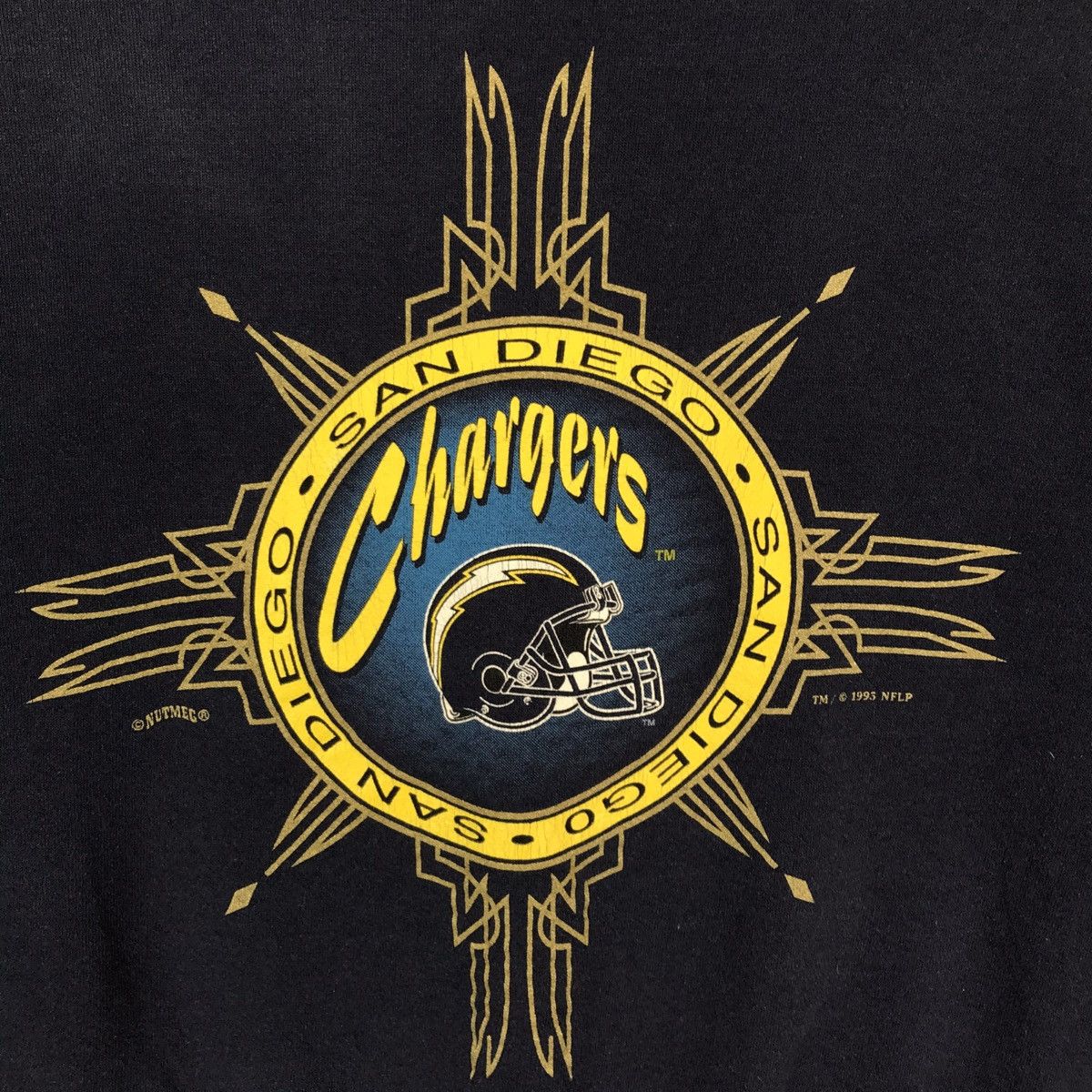 NFL × Nutmeg × Vintage Vintage 90s San Diego Charges NFLP Sweatshirt Size US L / EU 52-54 / 3 - 6 Thumbnail