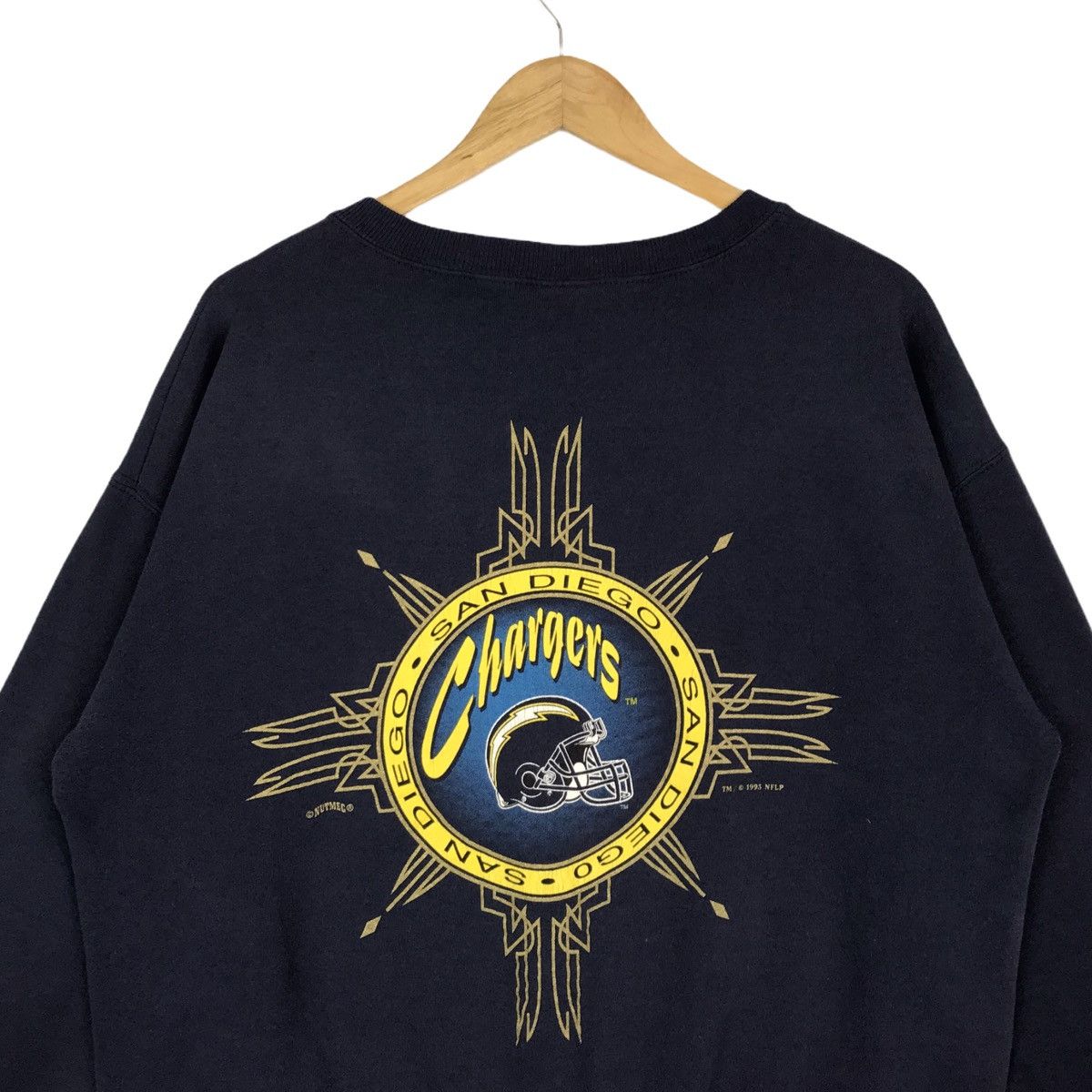 NFL × Nutmeg × Vintage Vintage 90s San Diego Charges NFLP Sweatshirt Size US L / EU 52-54 / 3 - 5 Thumbnail
