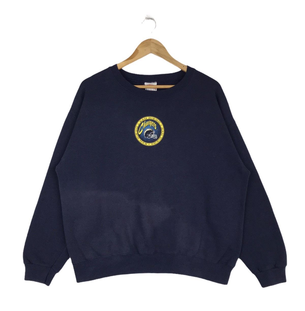 NFL × Nutmeg × Vintage Vintage 90s San Diego Charges NFLP Sweatshirt Size US L / EU 52-54 / 3 - 2 Thumbnail