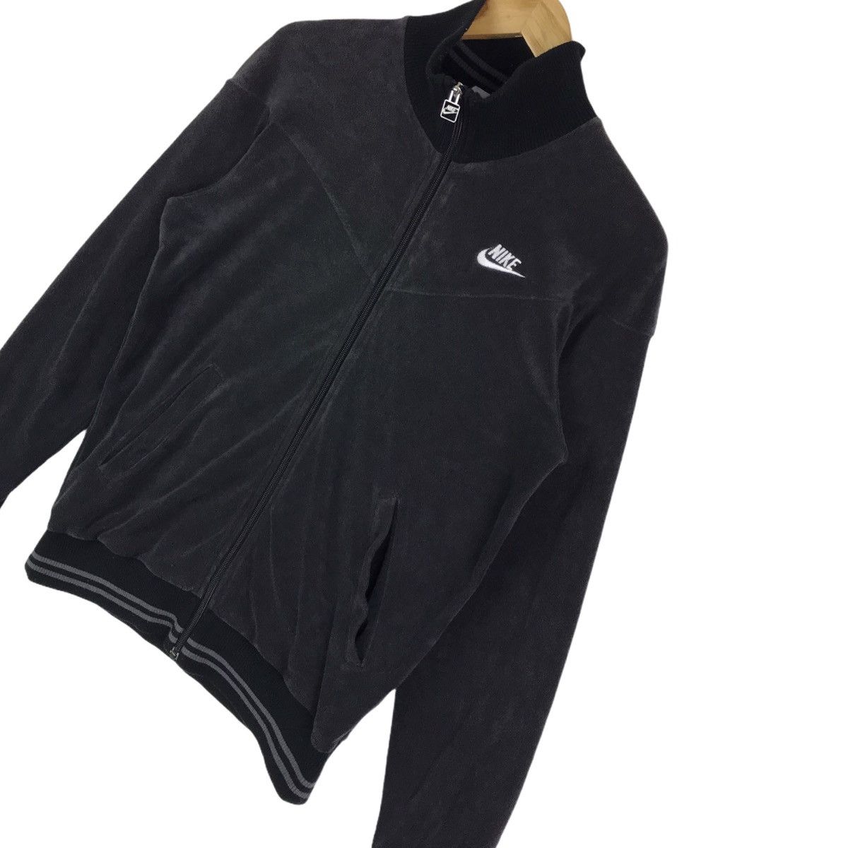 Nike Vintage Y2k Nike Swoosh Zipper Pullover Fleece Jacket Size US M / EU 48-50 / 2 - 4 Thumbnail
