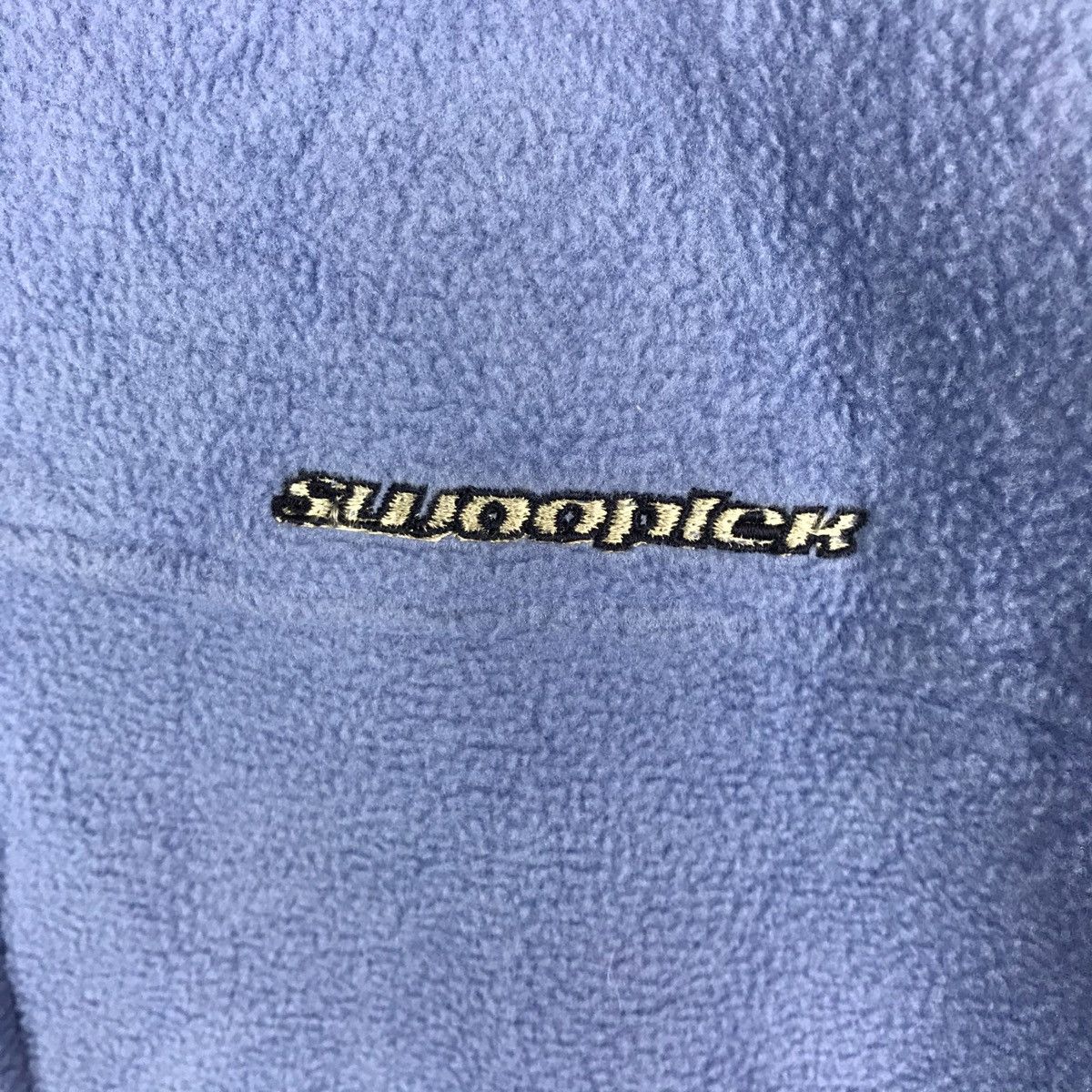 Vintage Vintage Swooplex Minimalist Hoodie Fleece Zipper Jacket Size US L / EU 52-54 / 3 - 3 Thumbnail