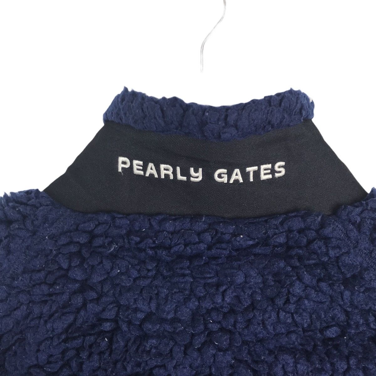 Japanese Brand Pearly Gates Deep Pile Fleece Jacket Size US M / EU 48-50 / 2 - 9 Thumbnail