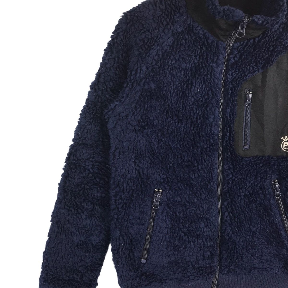 Japanese Brand Pearly Gates Deep Pile Fleece Jacket Size US M / EU 48-50 / 2 - 4 Thumbnail