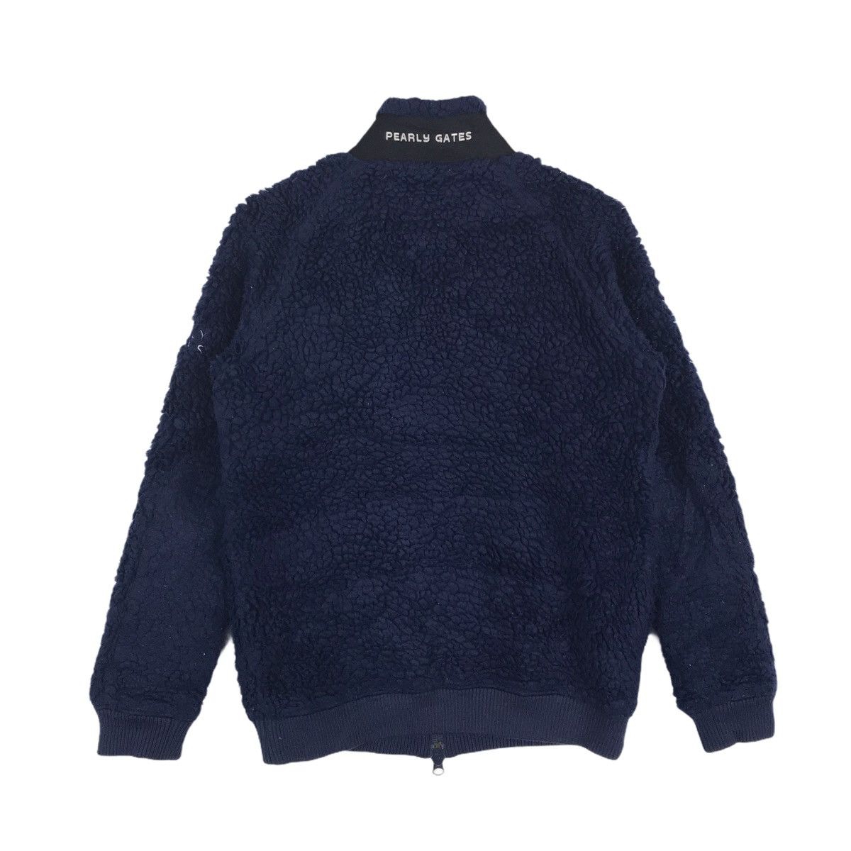 Japanese Brand Pearly Gates Deep Pile Fleece Jacket Size US M / EU 48-50 / 2 - 7 Thumbnail