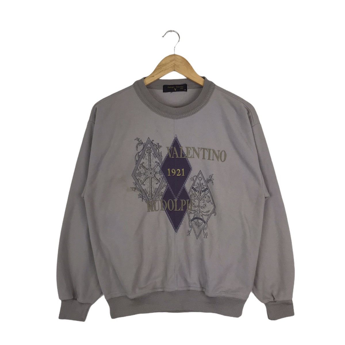 Vintage outlet Rudolph Valentino Sweatshirts Multicolour Design