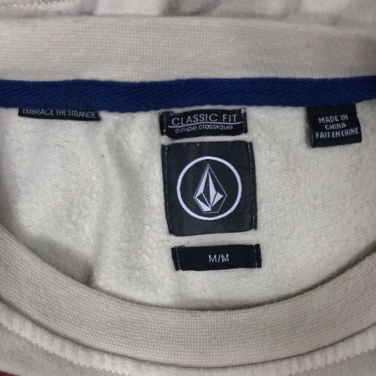 Volcom Vintage Y2K Volcom Stone Skater Surfing Sweatshirt Pullover Size US M / EU 48-50 / 2 - 7 Thumbnail