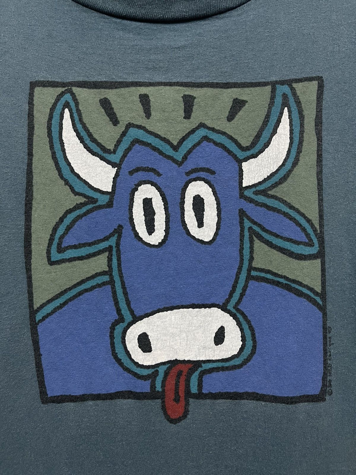 Vintage Vintage 1993 Art Big Hed Designs Shirt 90s Single Stitch Size US L / EU 52-54 / 3 - 2 Thumbnail
