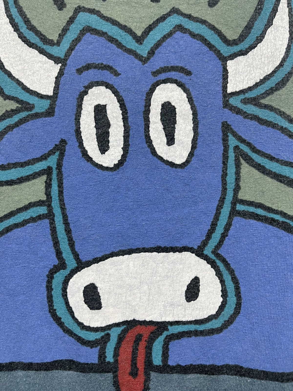 Vintage Vintage 1993 Art Big Hed Designs Shirt 90s Single Stitch Size US L / EU 52-54 / 3 - 4 Thumbnail