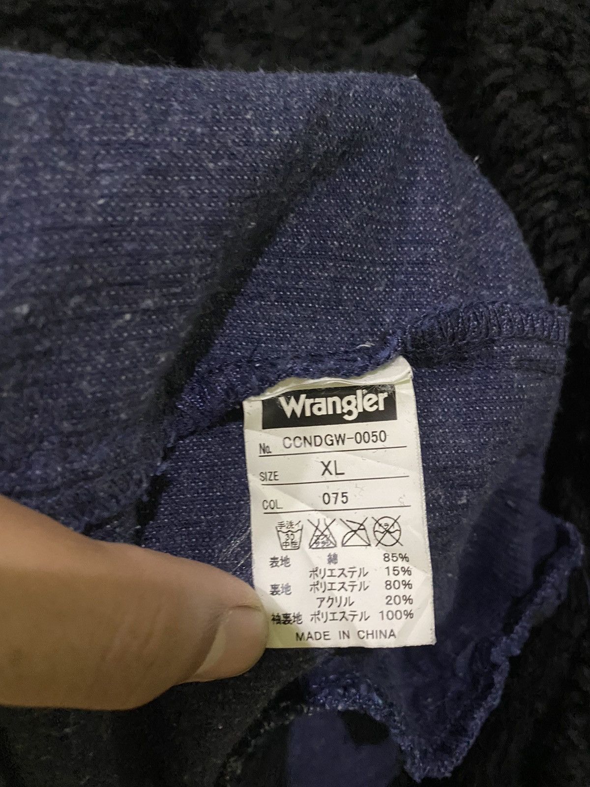 Wrangler Wrangler Corduroy Fleece Lining Jacket Size US XL / EU 56 / 4 - 15 Thumbnail