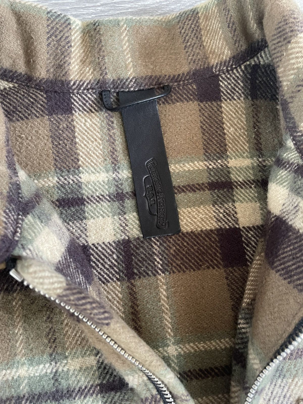 Chrome Hearts Chrome Hearts Work-dog Flannel Quarter Zip Size US M / EU 48-50 / 2 - 9 Thumbnail