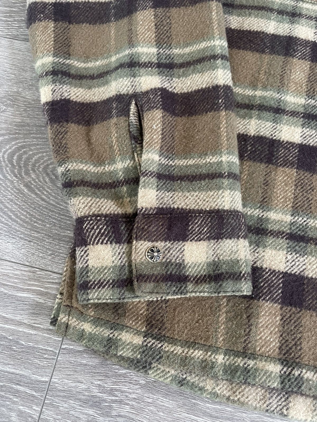 Chrome Hearts Chrome Hearts Work-dog Flannel Quarter Zip Size US M / EU 48-50 / 2 - 8 Thumbnail