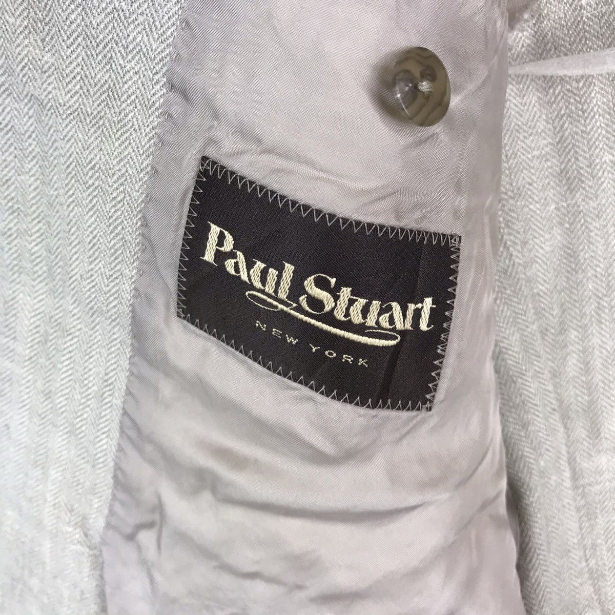 Paul Stuart Vintage Paul Stuart Coat Blazer Jacket Size 50S - 6 Thumbnail