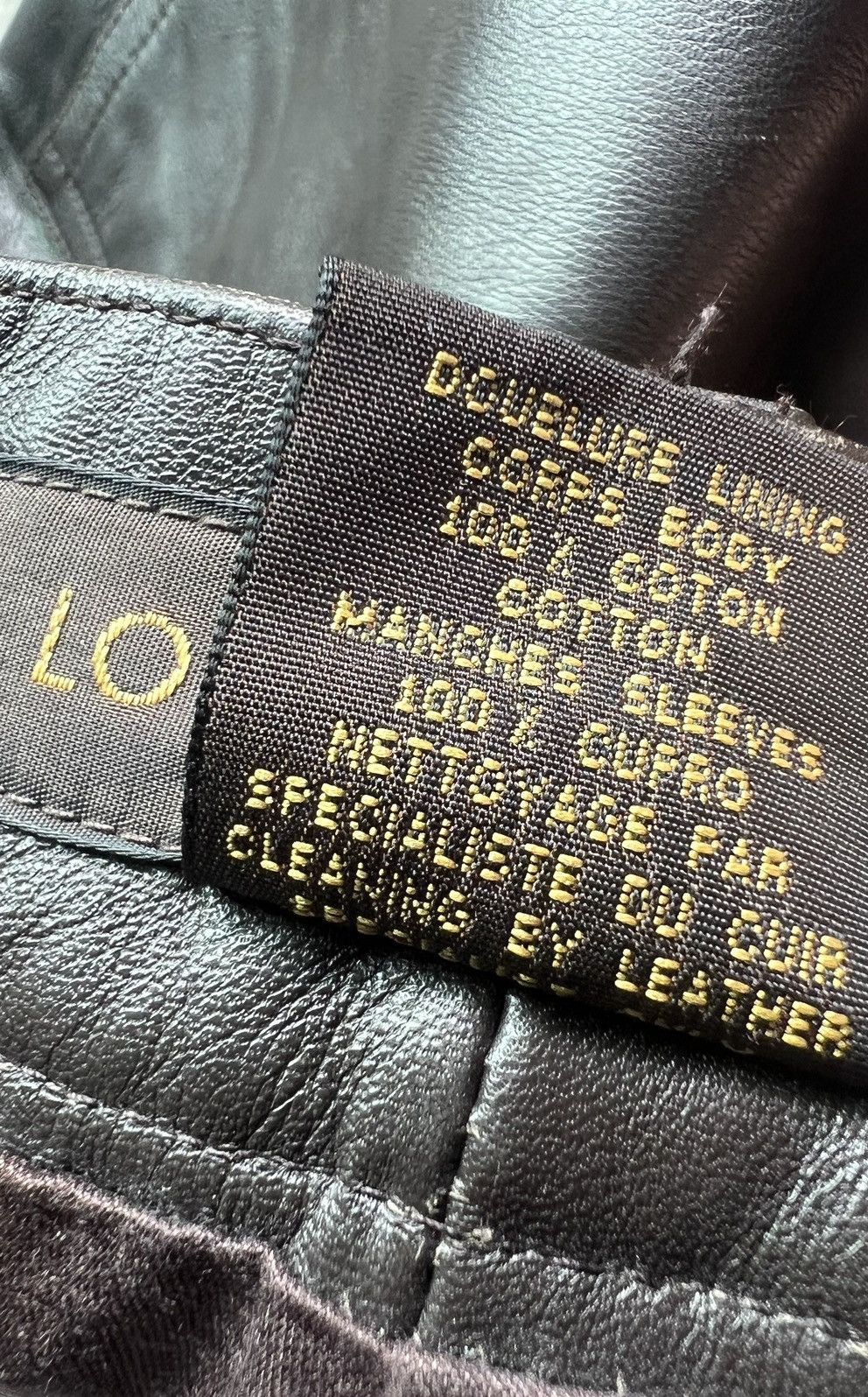 Louis Vuitton 7 pocket leather pant Size US 31 - 6 Thumbnail