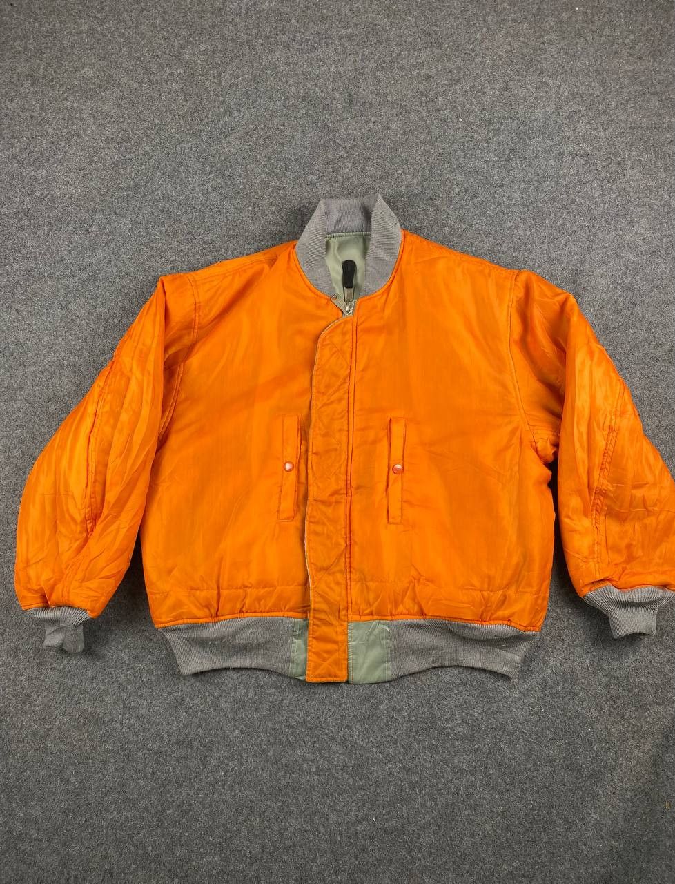 Vintage vintage american hero bomber jacket reversible ideal zipper Size US L / EU 52-54 / 3 - 11 Thumbnail