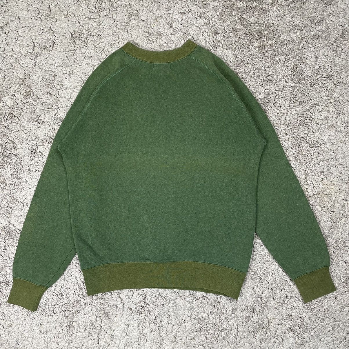 Japanese Brand Vintage Faded Van Blank Sweatshirt Size US M / EU 48-50 / 2 - 2 Thumbnail