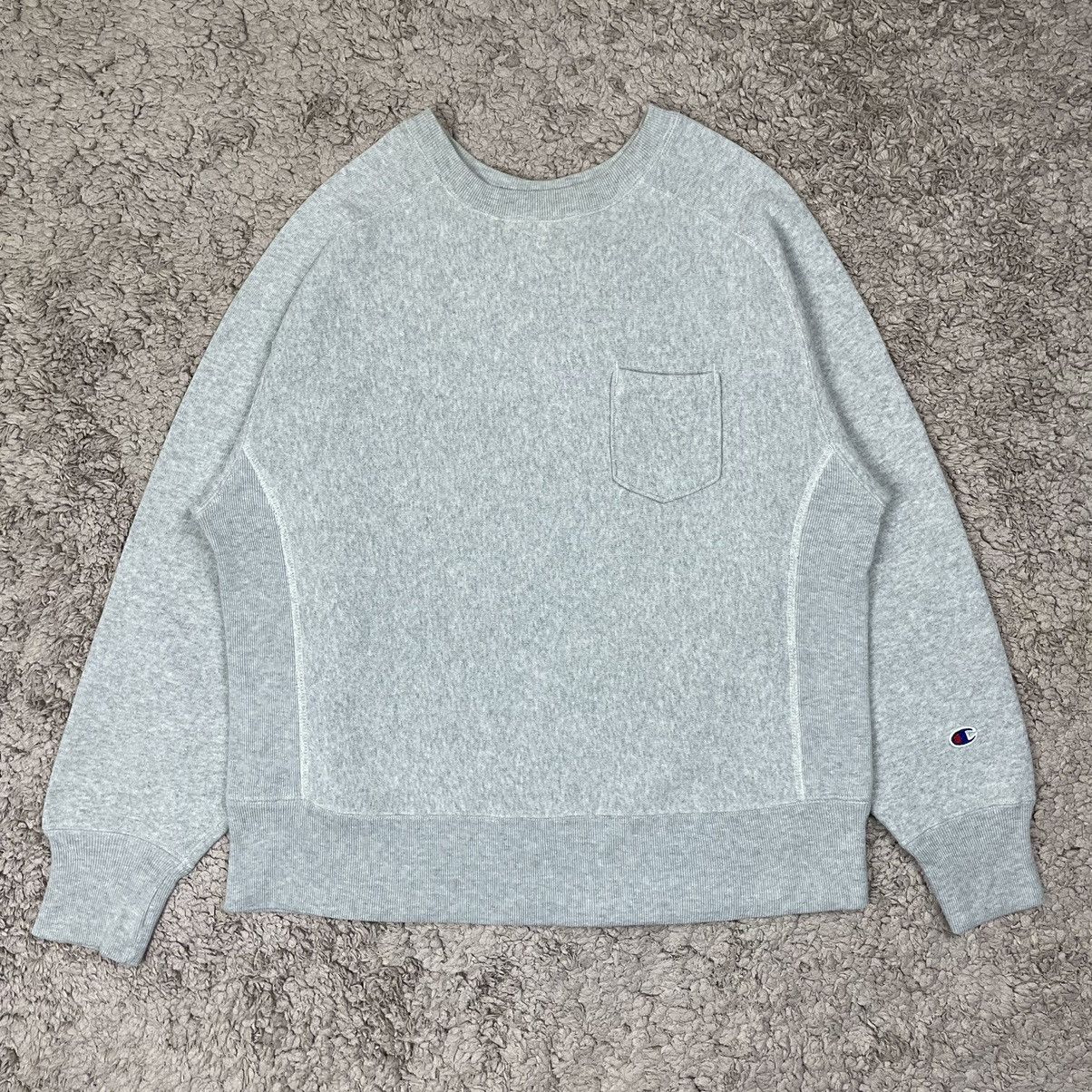 Champion Vintage Champion Reverse Weave Pocket Sweatshirt Size US L / EU 52-54 / 3 - 1 Thumbnail