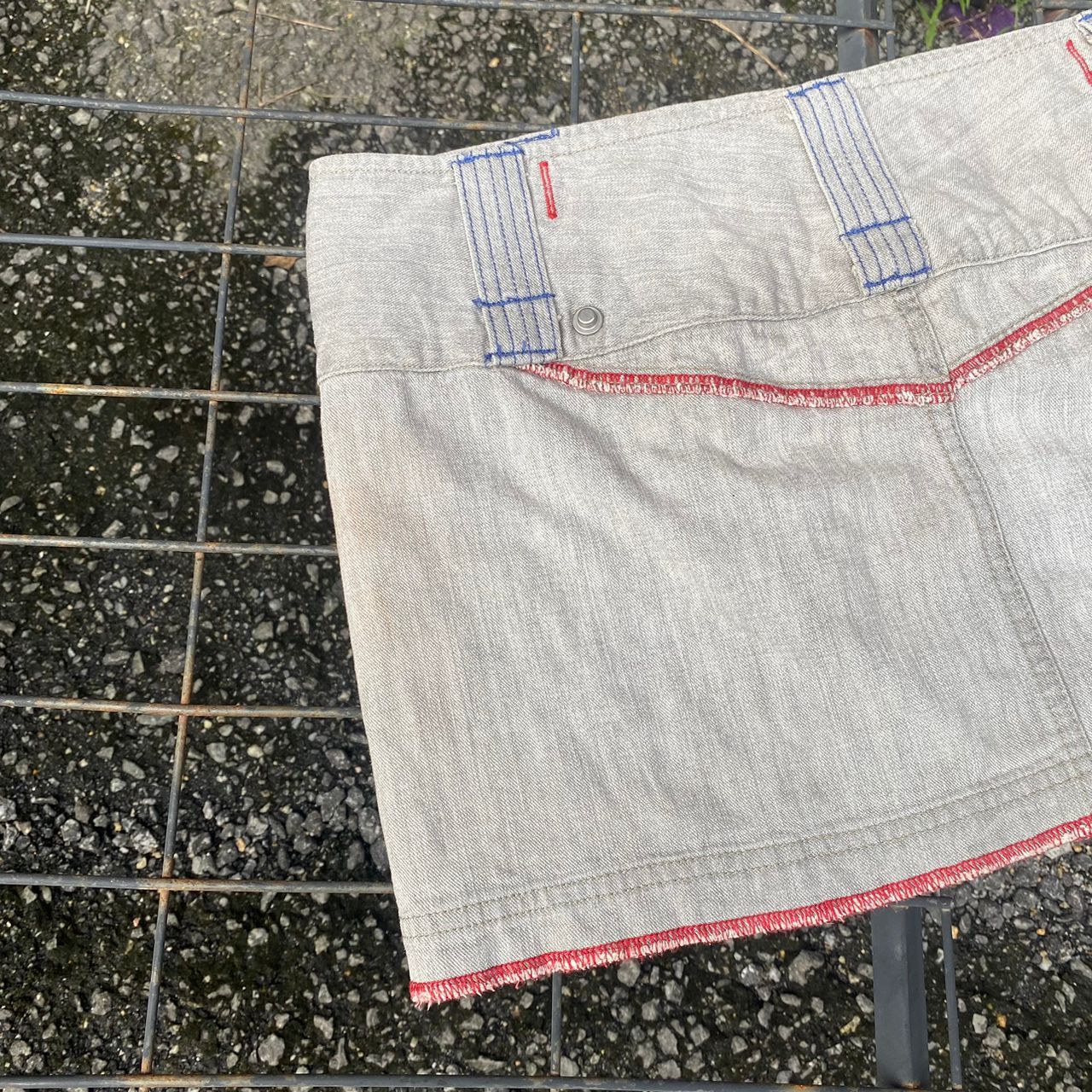 Diesel × If Six Was Nine × Le Grande Bleu (L.G.B.) Y2k Diesel Denim Skirt Size 36" / US 14 / IT 50 - 11 Thumbnail
