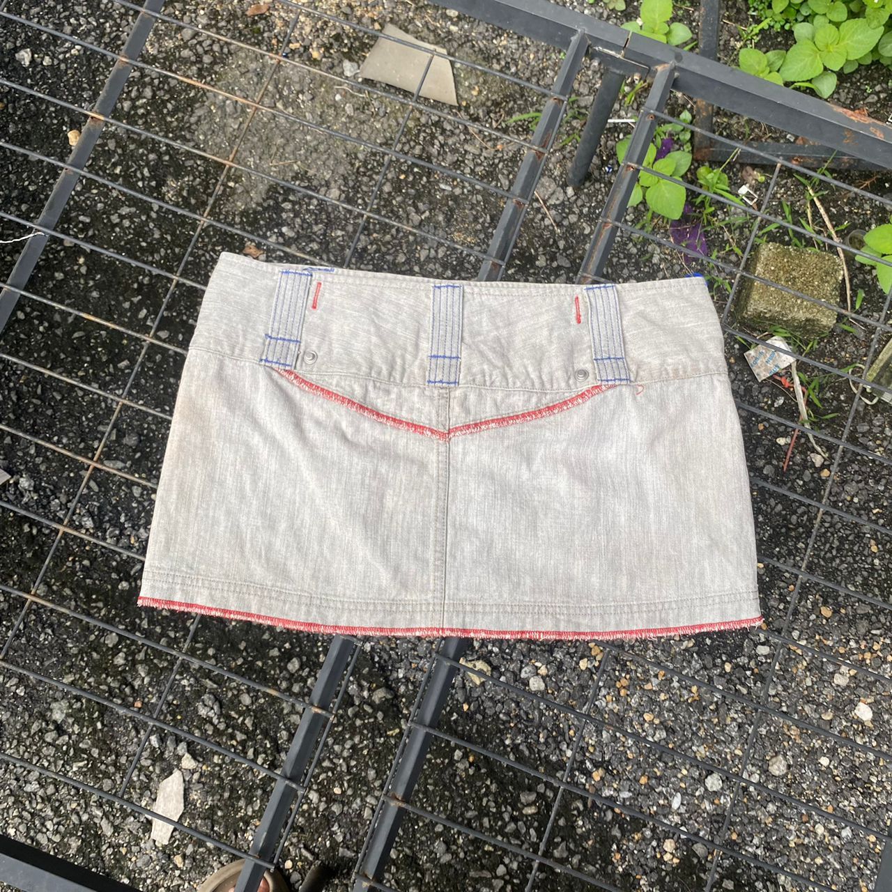 Diesel × If Six Was Nine × Le Grande Bleu (L.G.B.) Y2k Diesel Denim Skirt Size 36" / US 14 / IT 50 - 9 Thumbnail