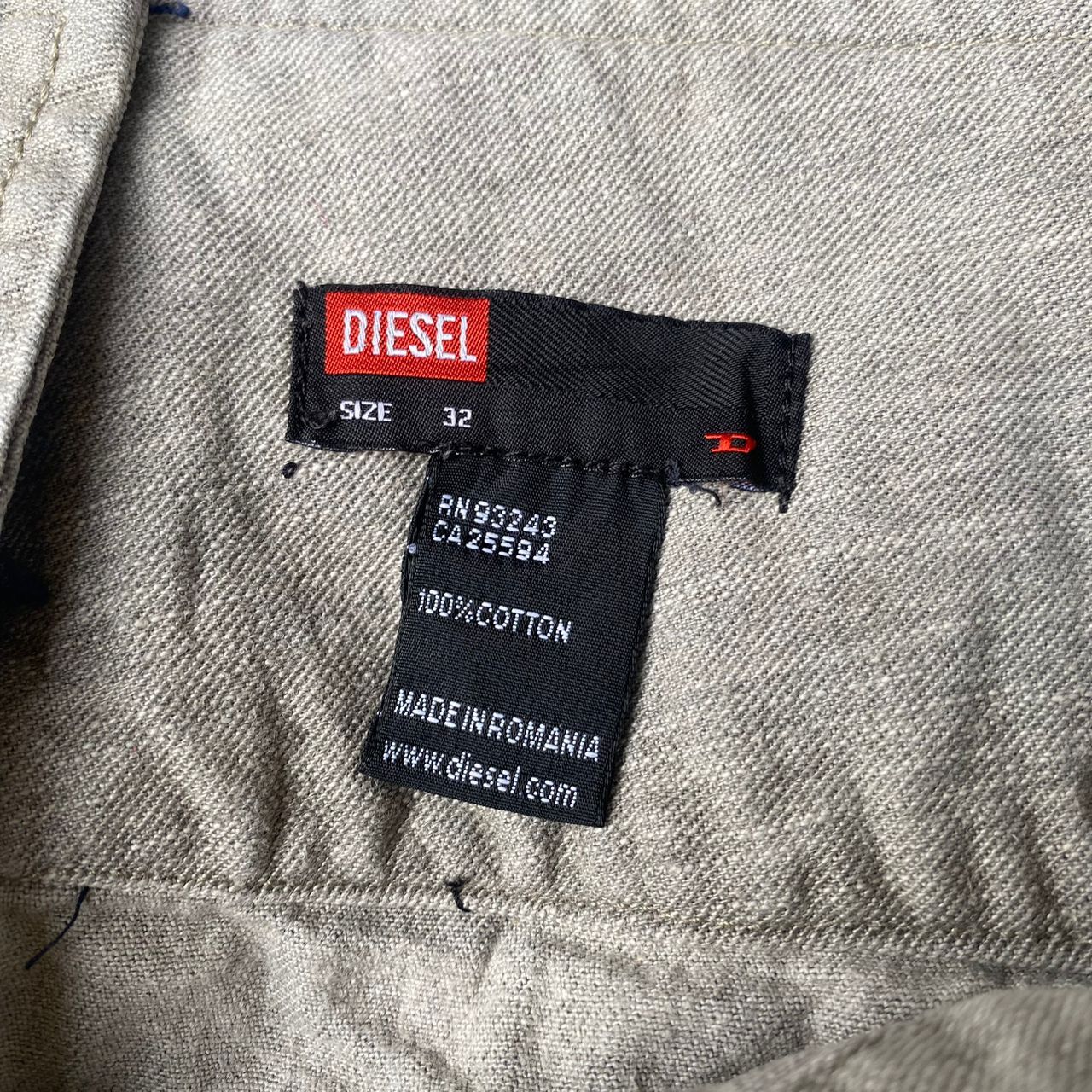Diesel × If Six Was Nine × Le Grande Bleu (L.G.B.) Y2k Diesel Denim Skirt Size 36" / US 14 / IT 50 - 12 Thumbnail