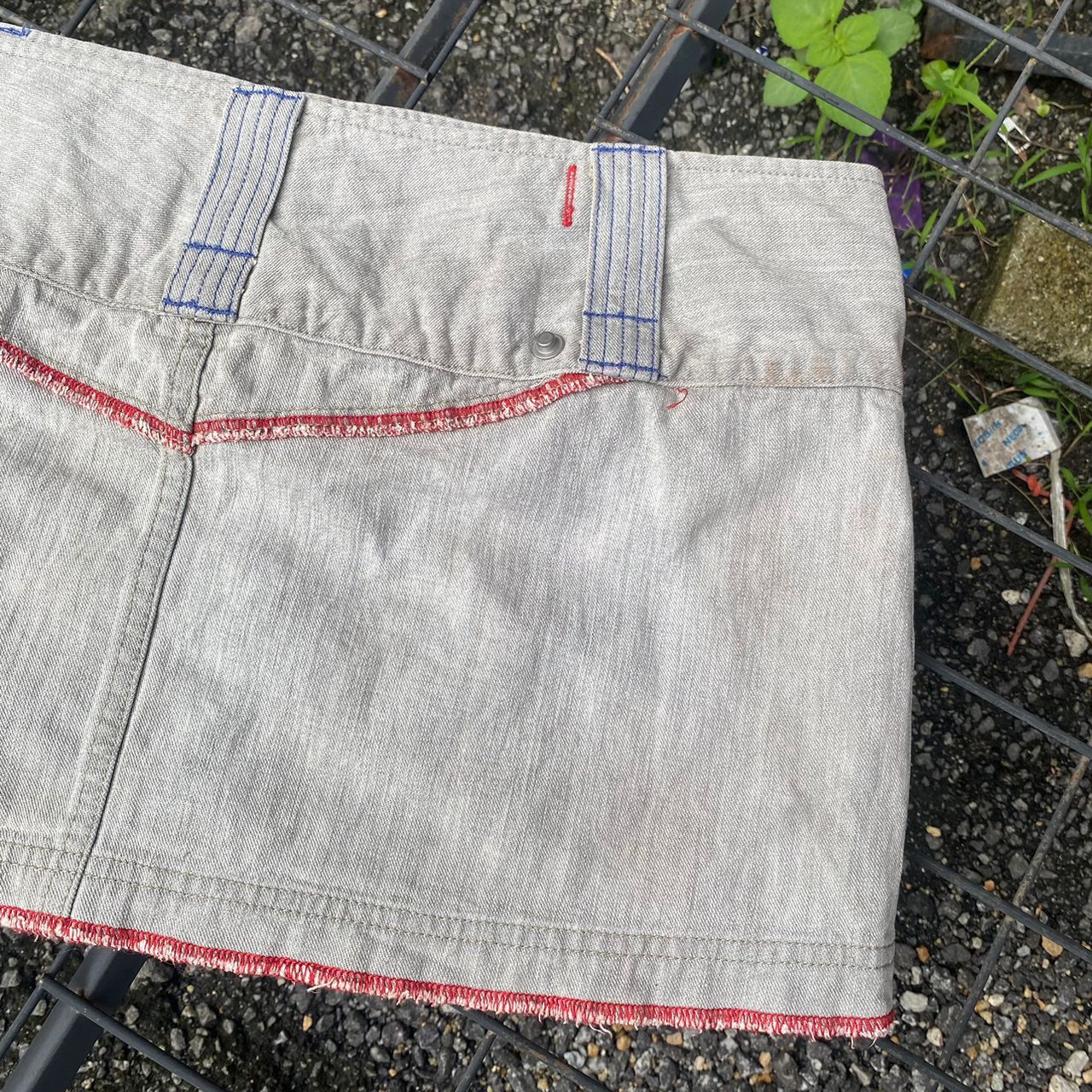 Diesel × If Six Was Nine × Le Grande Bleu (L.G.B.) Y2k Diesel Denim Skirt Size 36" / US 14 / IT 50 - 10 Thumbnail