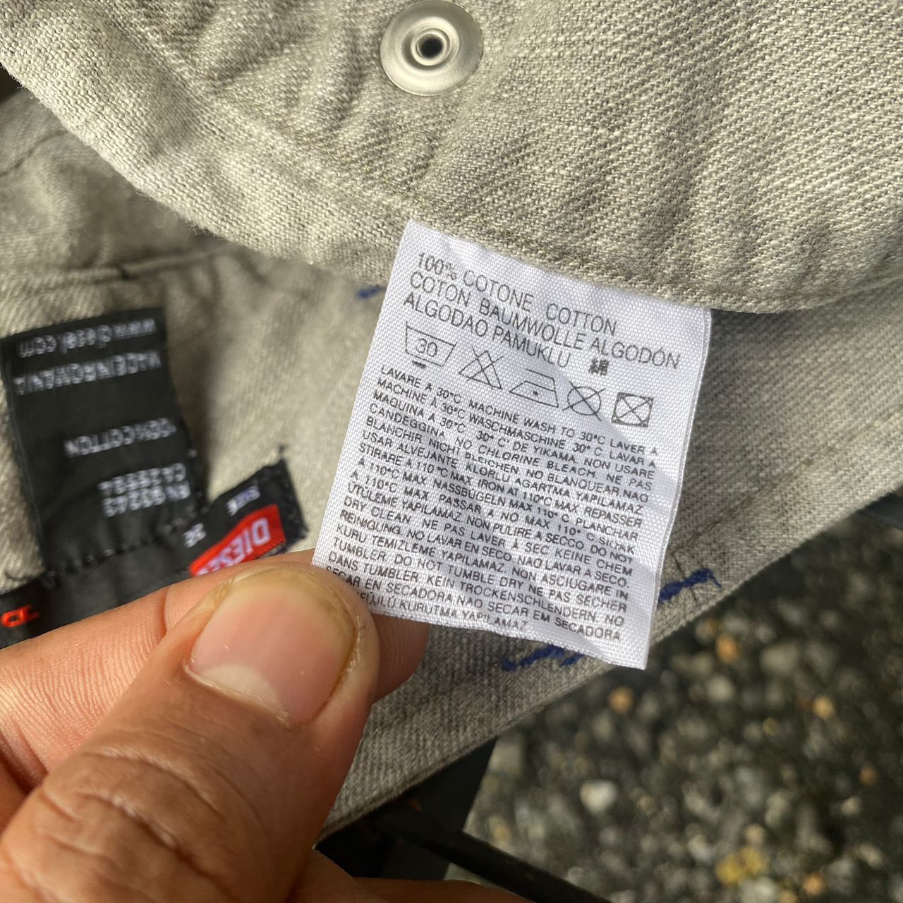Diesel × If Six Was Nine × Le Grande Bleu (L.G.B.) Y2k Diesel Denim Skirt Size 36" / US 14 / IT 50 - 13 Thumbnail
