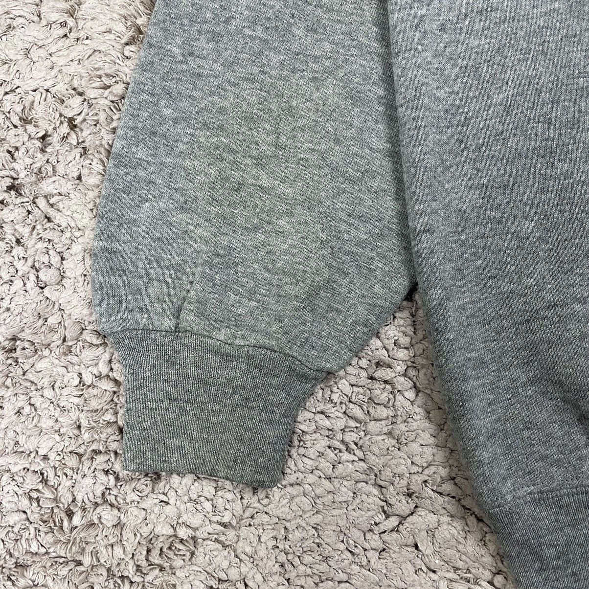 Vintage Vintage Jerzees Blank Half Zipper Sweatshirt Size US L / EU 52-54 / 3 - 7 Thumbnail