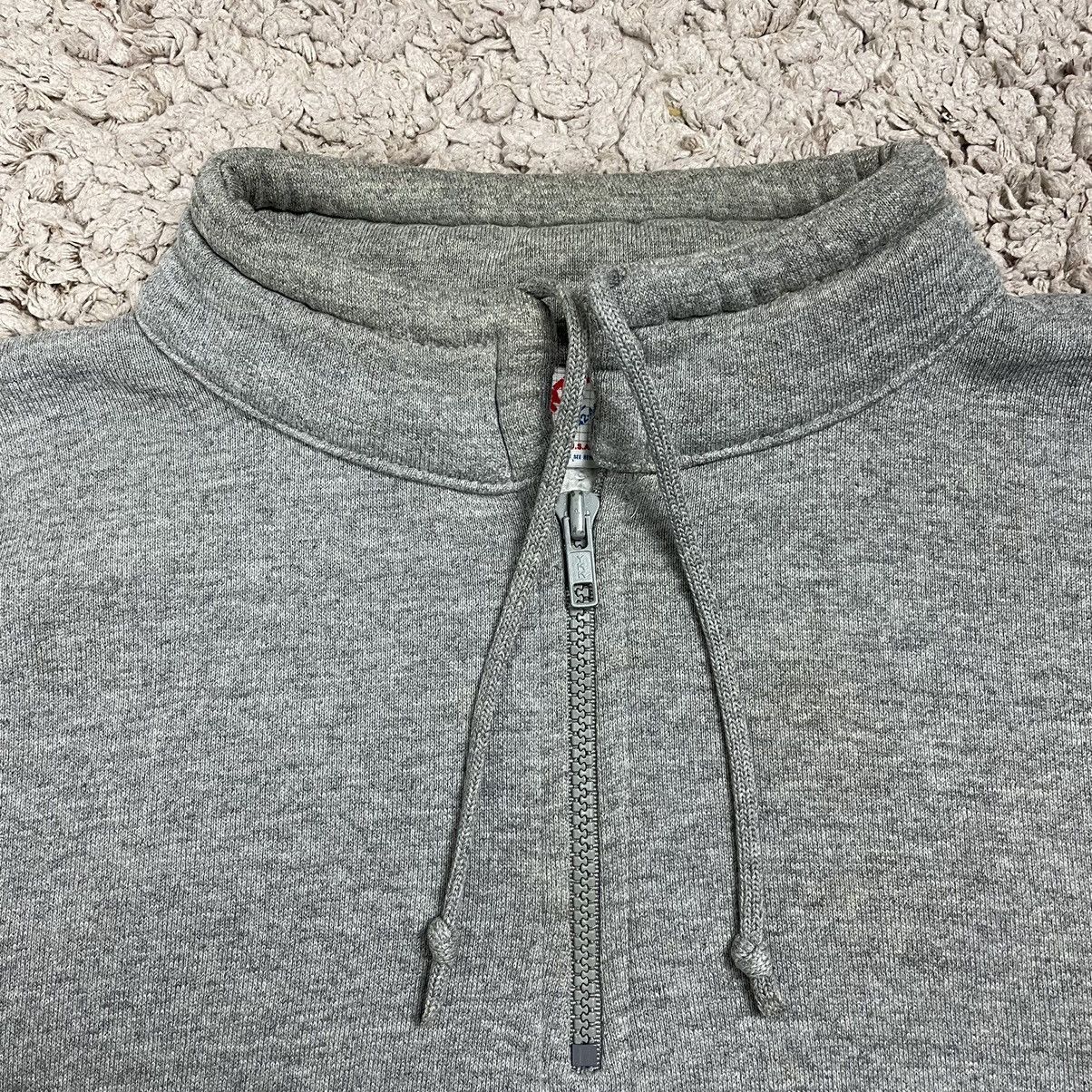 Vintage Vintage Jerzees Blank Half Zipper Sweatshirt Size US L / EU 52-54 / 3 - 6 Thumbnail