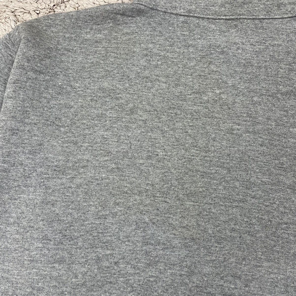 Vintage Vintage Jerzees Blank Half Zipper Sweatshirt Size US L / EU 52-54 / 3 - 11 Thumbnail