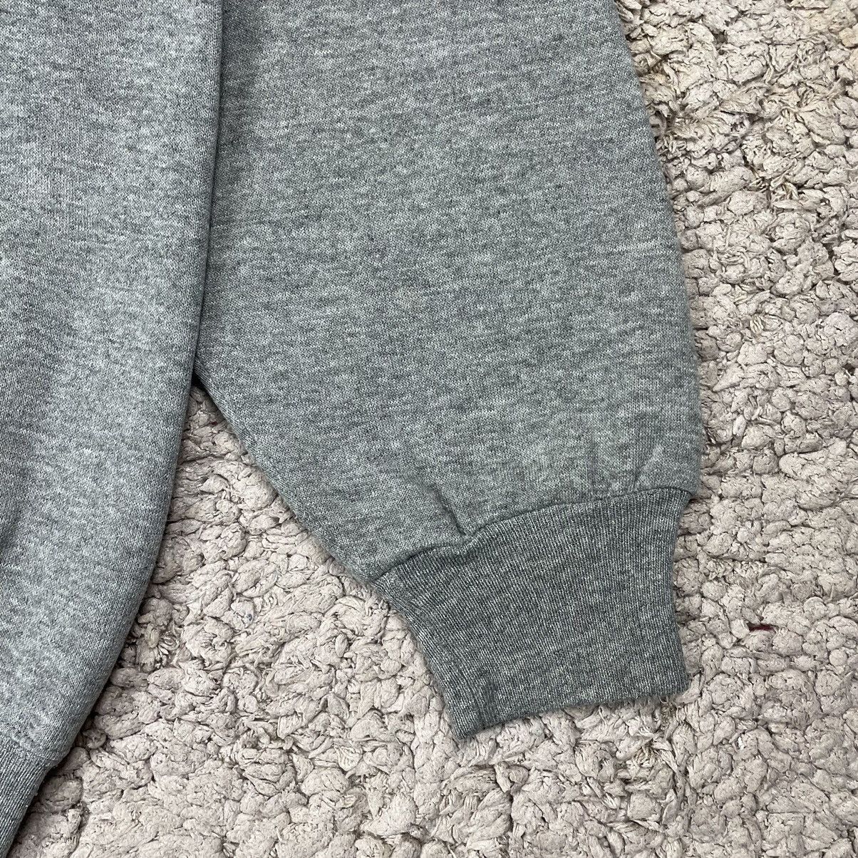 Vintage Vintage Jerzees Blank Half Zipper Sweatshirt Size US L / EU 52-54 / 3 - 8 Thumbnail