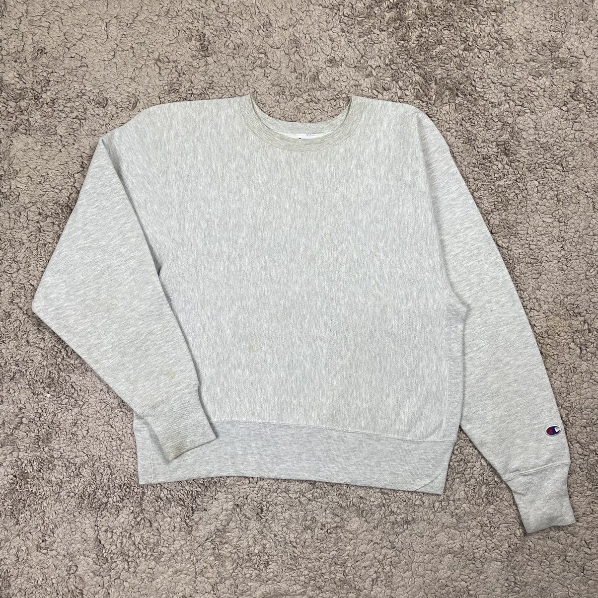 Champion × Vintage Vintage Plain Champion Reverse Weave Sweatshirt Size US M / EU 48-50 / 2 - 1 Thumbnail