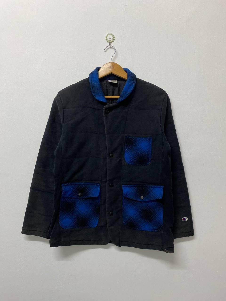 Champion Vintage Champion reverse weave Woolrich Jacket Distressed Size US M / EU 48-50 / 2 - 1 Thumbnail