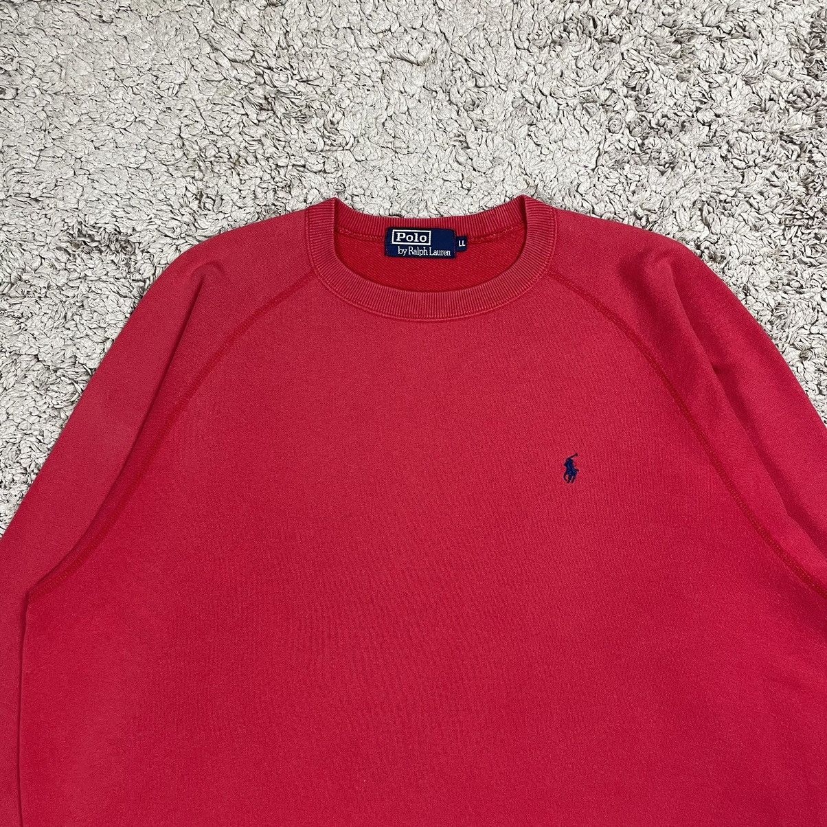 Polo Ralph Lauren × Vintage Vintage Polo Ralph Lauren Small Pony Sweatshirt Size US L / EU 52-54 / 3 - 5 Thumbnail