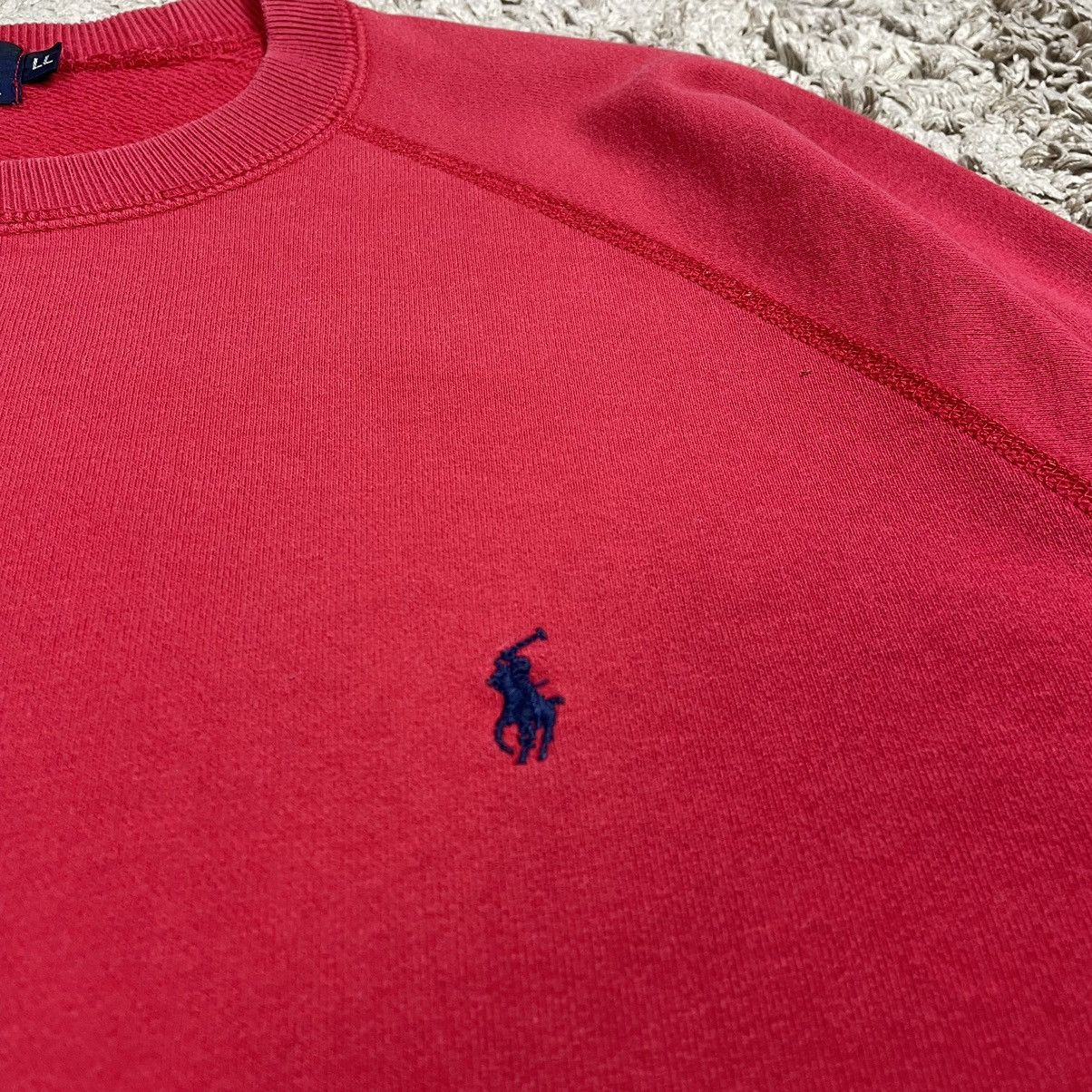 Polo Ralph Lauren × Vintage Vintage Polo Ralph Lauren Small Pony Sweatshirt Size US L / EU 52-54 / 3 - 7 Thumbnail