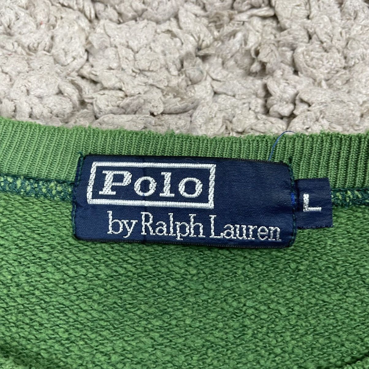 Vintage ‼️DISTRESS‼️Vintage Polo Ralph Lauren Sweatshirt Size US L / EU 52-54 / 3 - 11 Thumbnail