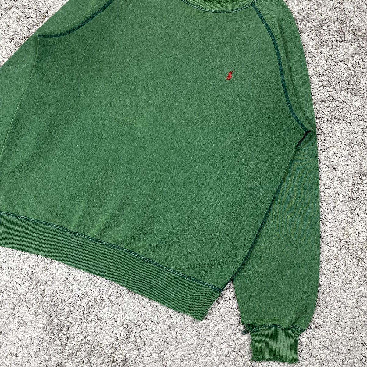 Vintage ‼️DISTRESS‼️Vintage Polo Ralph Lauren Sweatshirt Size US L / EU 52-54 / 3 - 3 Thumbnail