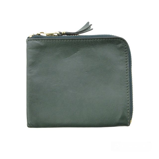Wallets Green Classic Leather Coin Purse Case