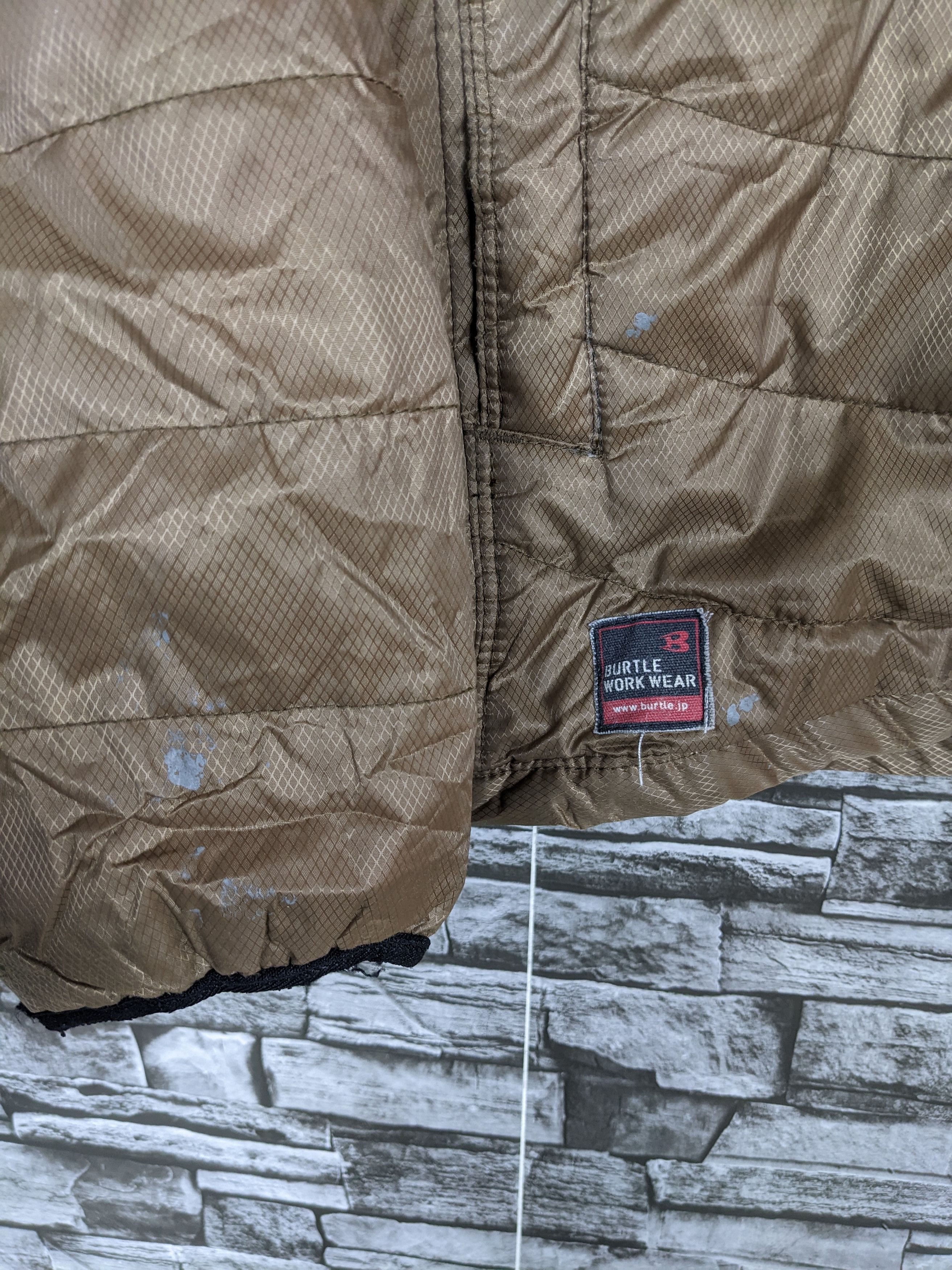 Japanese Brand Vintage Burtle Work Wear Light Jacket Puffer Coat Size US L / EU 52-54 / 3 - 12 Thumbnail
