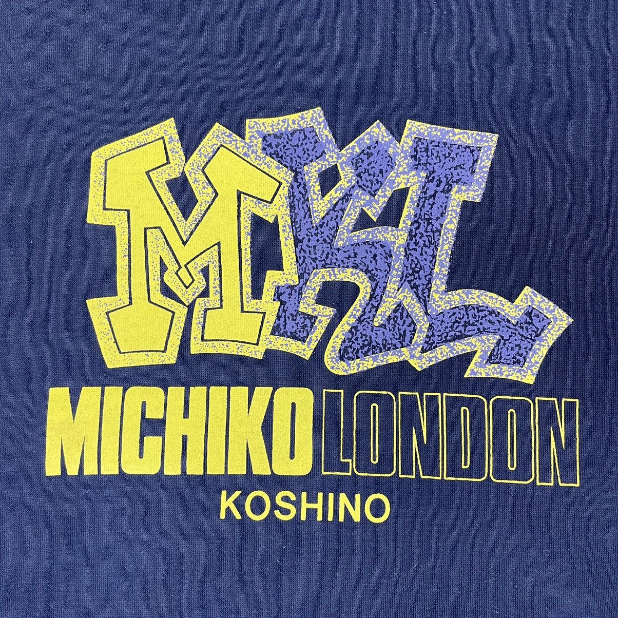 Designer Vintage Michiko Koshino London Sweatshirt Size US L / EU 52-54 / 3 - 6 Thumbnail