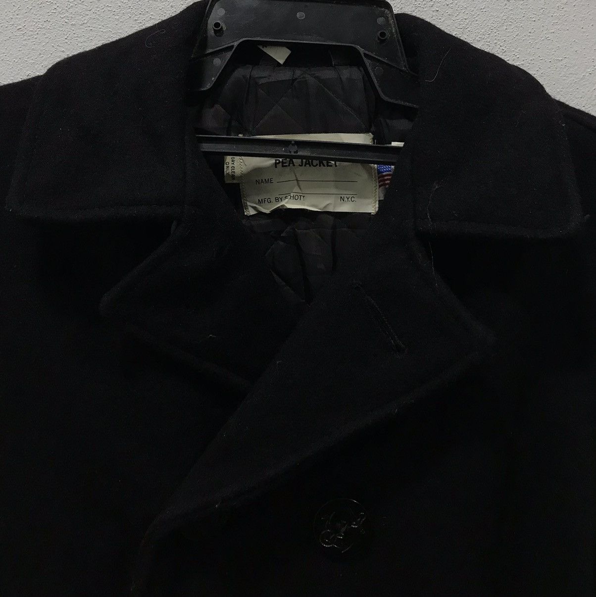 Vintage U.S 740N PEA JACKET MFG. BY SCHOTT Size US M / EU 48-50 / 2 - 3 Thumbnail