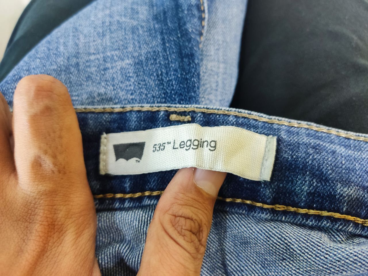 Levi's levis 535 leggings nice design Size 27" / US 4 / IT 40 - 4 Thumbnail