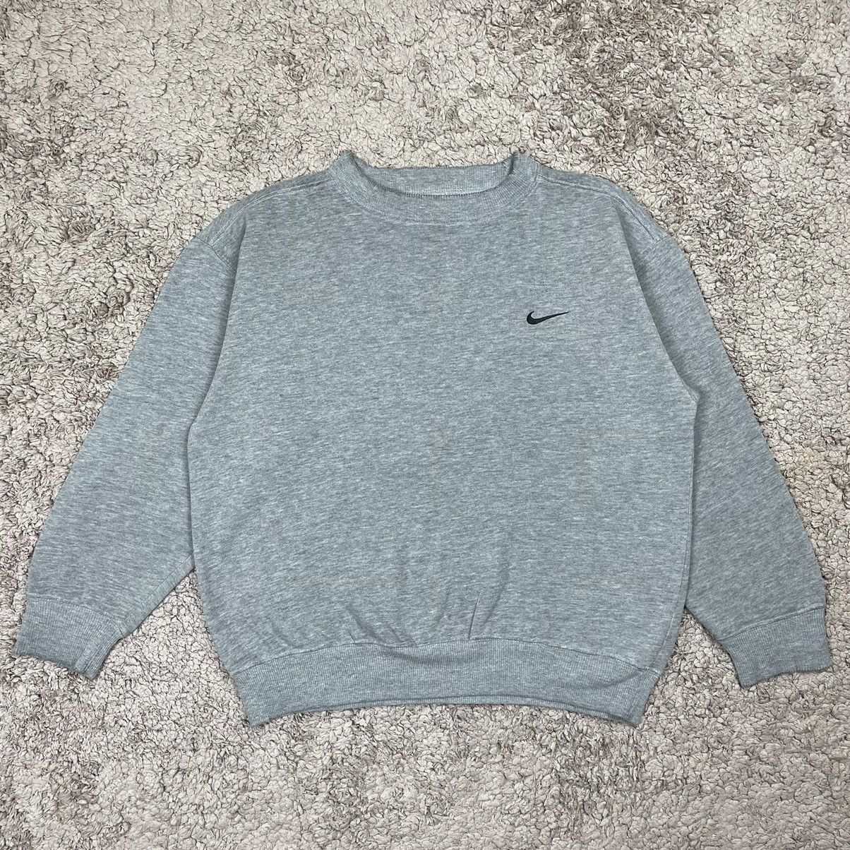 Nike Vintage Nike Mini Swoosh Sweatshirt Size US L / EU 52-54 / 3 - 1 Thumbnail