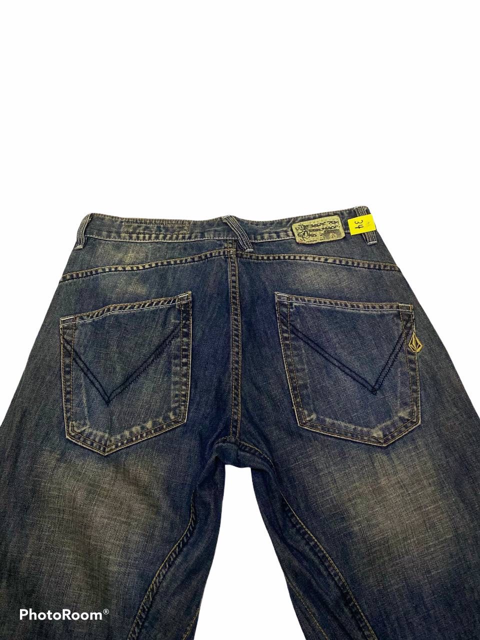 Volcom Vintage volcom stone jeans denim made in usa nice design Size US 34 / EU 50 - 10 Thumbnail