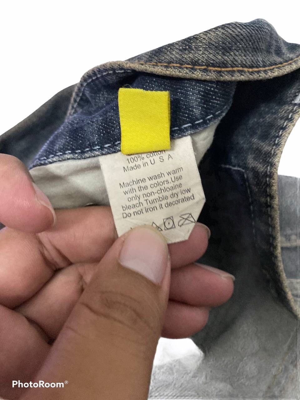 Volcom Vintage volcom stone jeans denim made in usa nice design Size US 34 / EU 50 - 9 Thumbnail