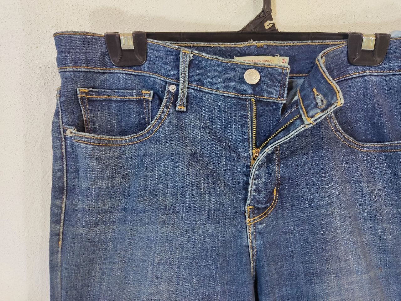 Levi's levis 315 shaping bootcut flare denim Size 34" / US 12 / IT 48 - 7 Thumbnail